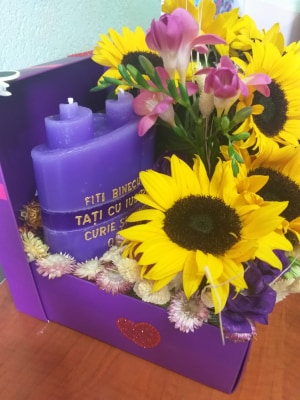Lumanari Personalizate Flori